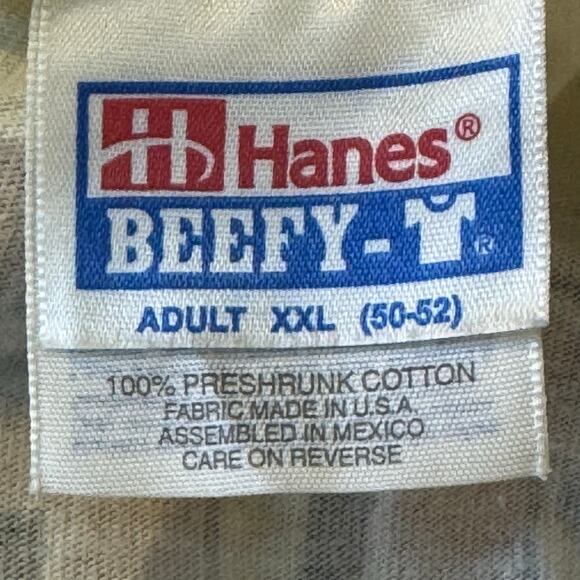 Vtg Hanes Beefy T 1998 Sturgis Motorcycle Rally Size XXL Bike Week Eagle T-Shirt - Picture 6 of 6